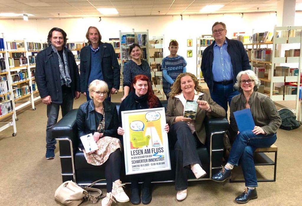 Gruppenfoto Bürgerinitiative Lesen am Fluss