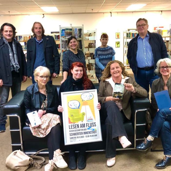 Gruppenfoto Bürgerinitiative Lesen am Fluss